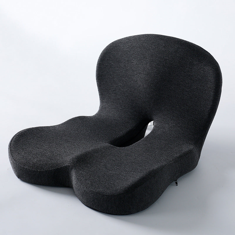 Ergonomisches Sitzkissen mit integrierter Lendenstütze