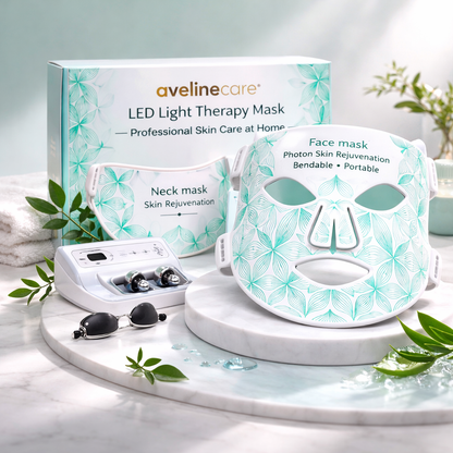 AvelineCare Pro LED-Maske 8-in-1 – Fortgeschrittene Lichttherapie