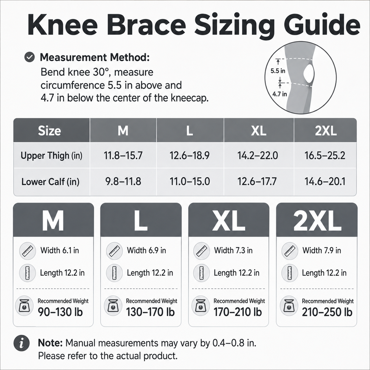 Kneova™ Adjustable Knee Support