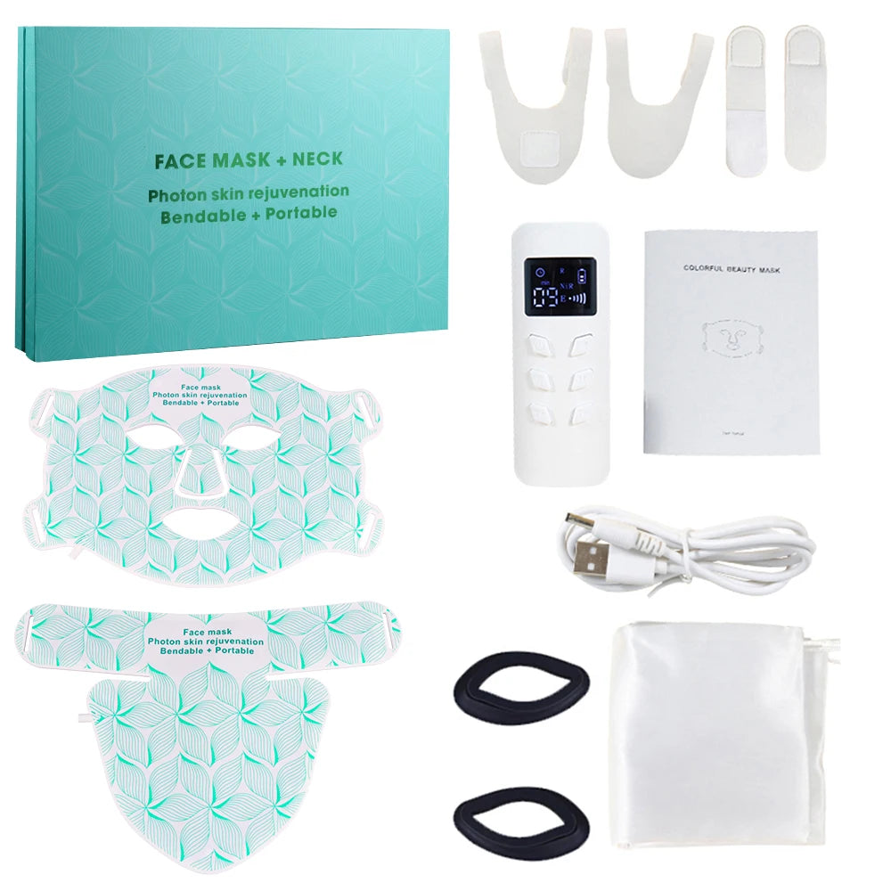 AvelineCare Pro LED-Maske 8-in-1 – Fortgeschrittene Lichttherapie