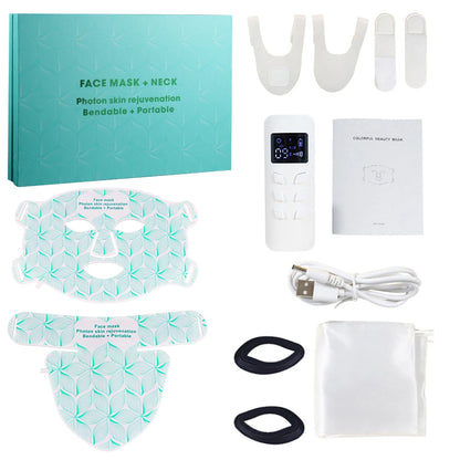 AvelineCare Pro LED-Maske 8-in-1 – Fortgeschrittene Lichttherapie