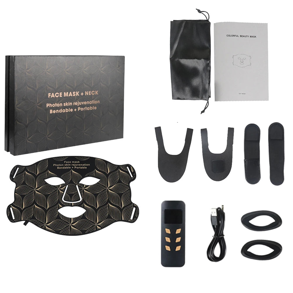 AvelineCare Pro LED-Maske 8-in-1 – Fortgeschrittene Lichttherapie
