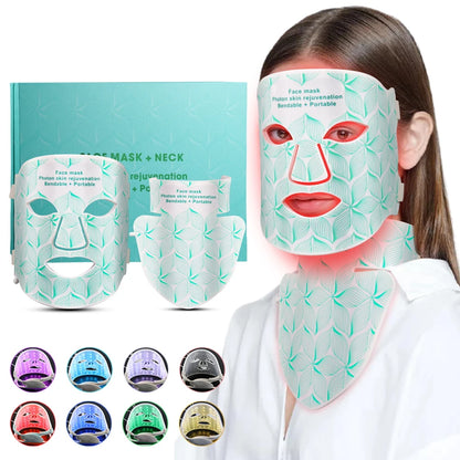 AvelineCare Pro LED-Maske 8-in-1 – Fortgeschrittene Lichttherapie