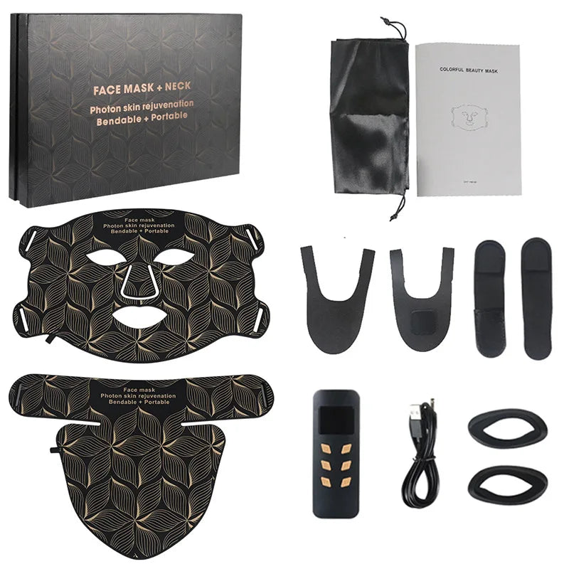 AvelineCare Pro LED-Maske 8-in-1 – Fortgeschrittene Lichttherapie