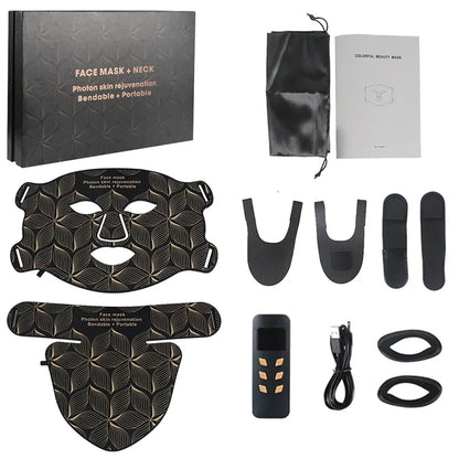 AvelineCare Pro LED-Maske 8-in-1 – Fortgeschrittene Lichttherapie