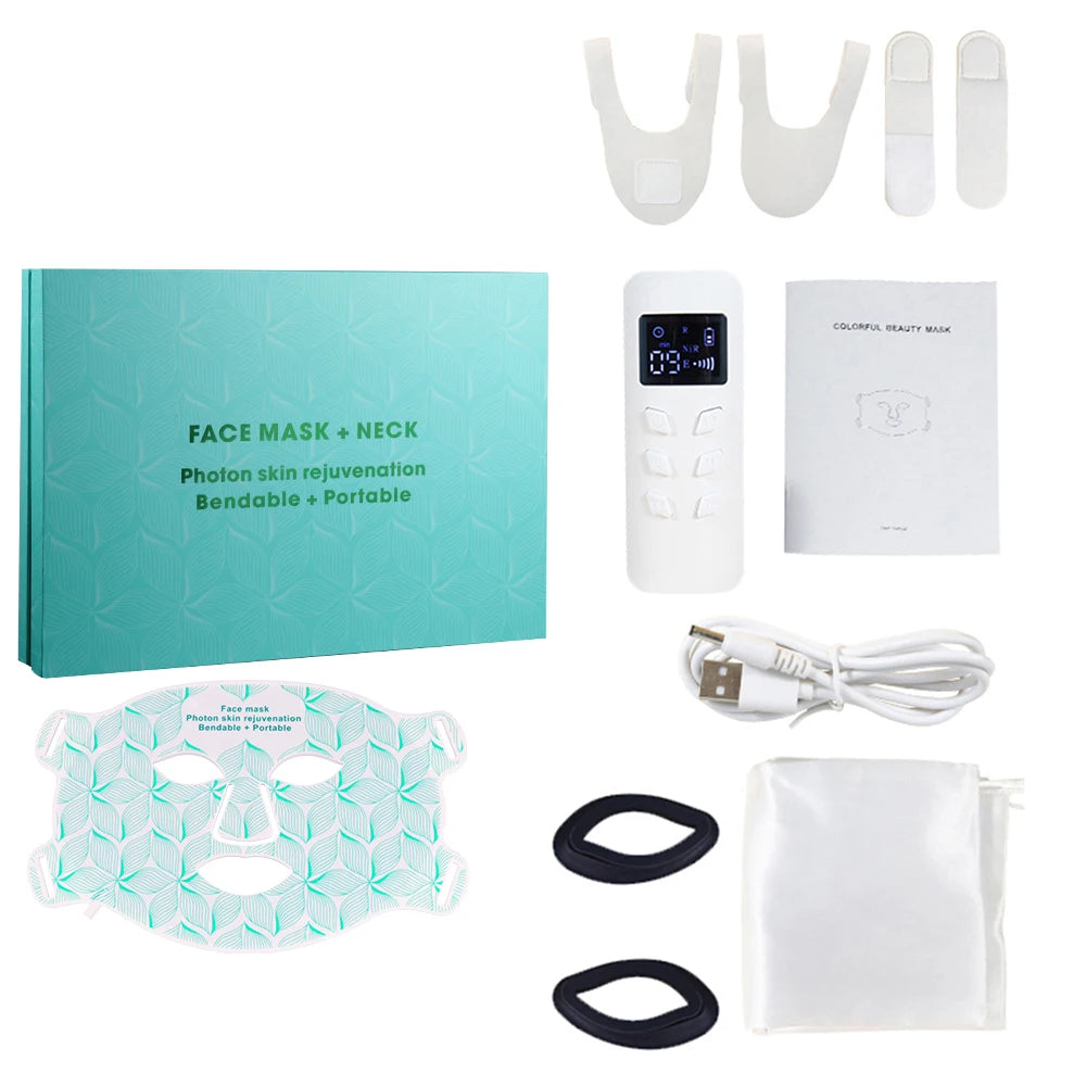 AvelineCare Pro LED-Maske 8-in-1 – Fortgeschrittene Lichttherapie