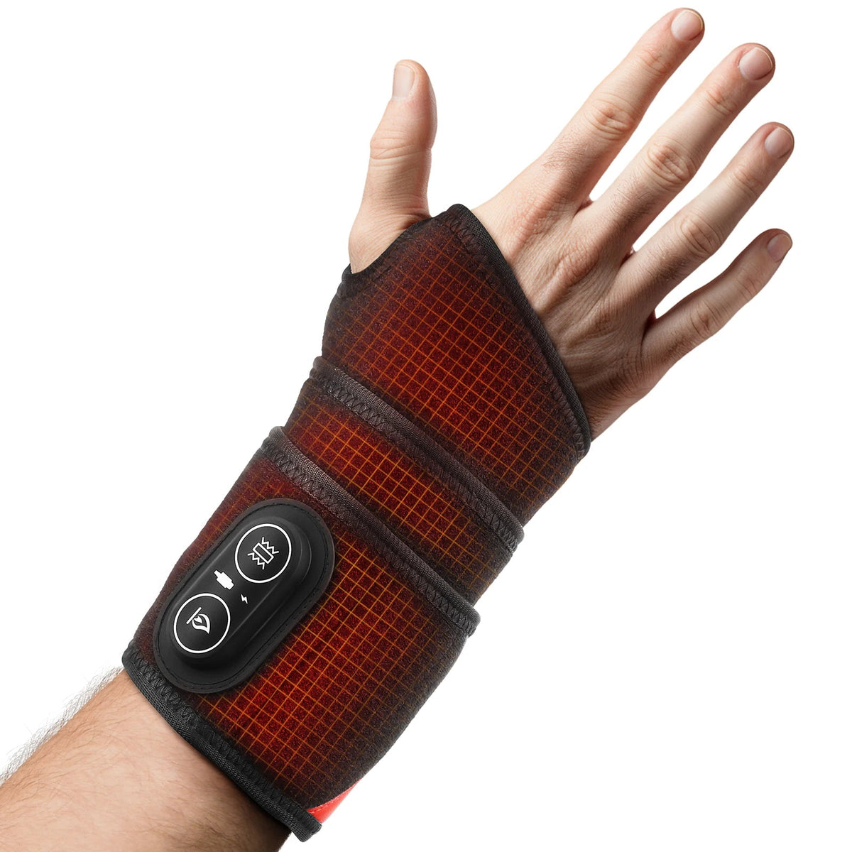 ThumbComfort-Manschette mit Wärme, Rotlicht und Vibrationsmassage