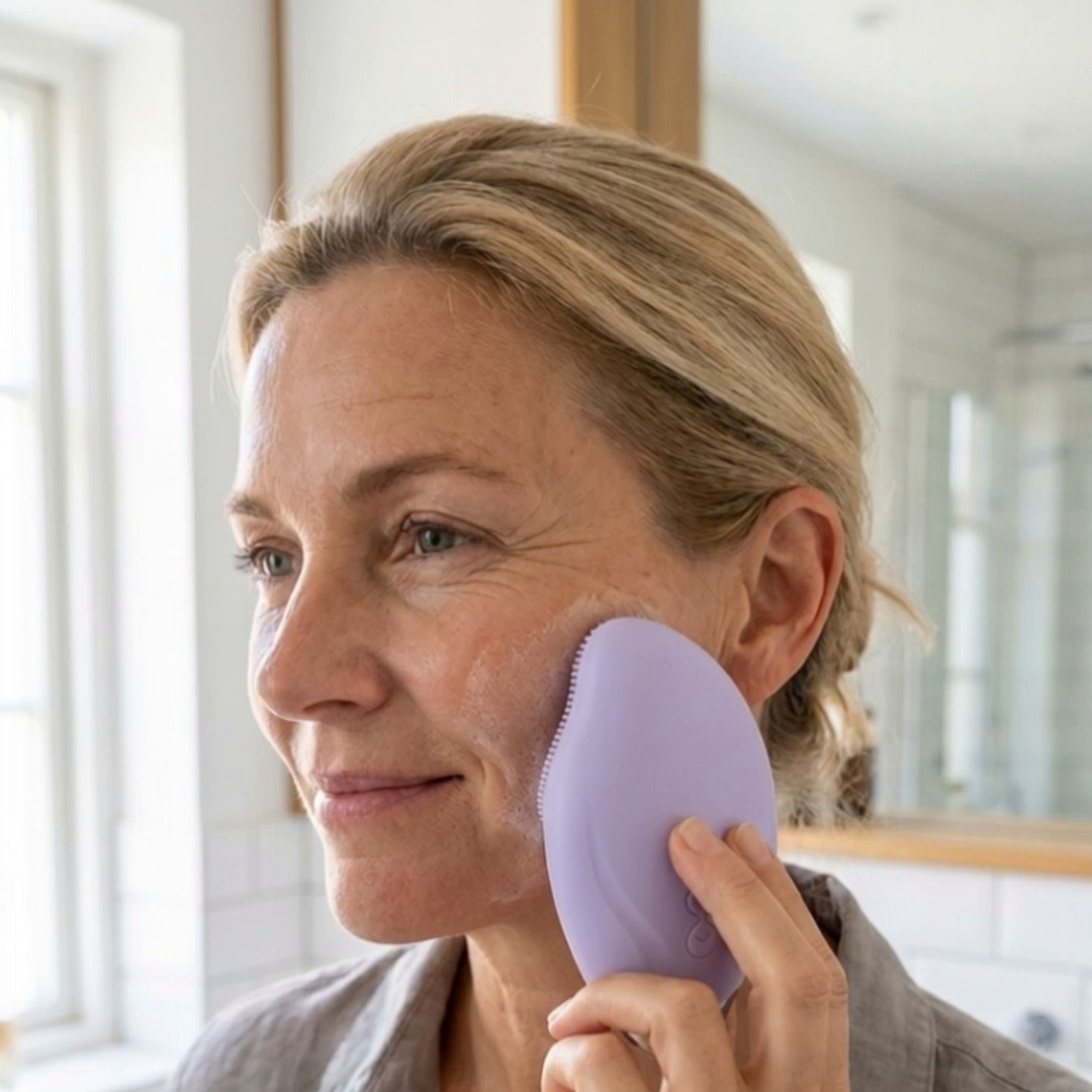 Aveline Pure – Sonische Gesichtsreinigungsbürste aus Silikon | AvelineCare™