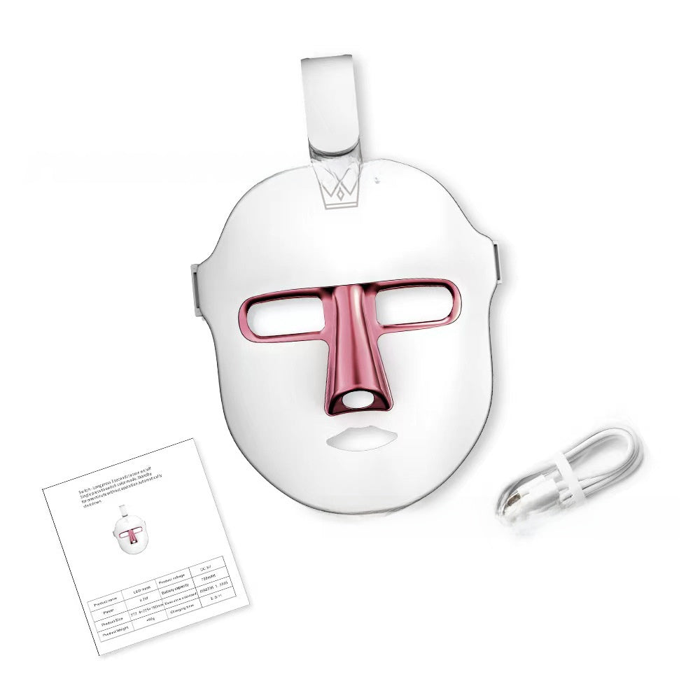 7-Farben LED-Lichttherapie-Gesichtsmaske