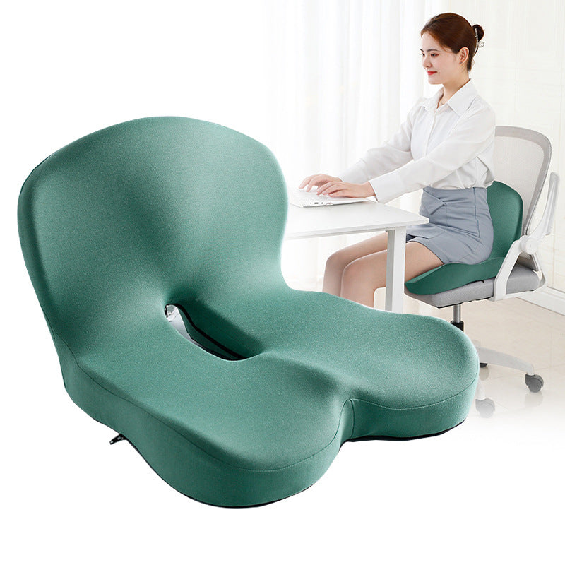 Ergonomisches Sitzkissen mit integrierter Lendenstütze