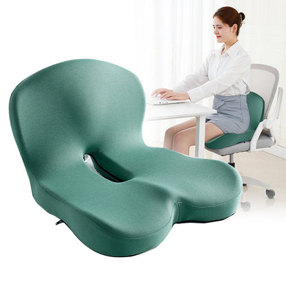 Ergonomisches Sitzkissen mit integrierter Lendenstütze