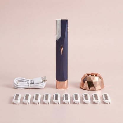AvelineCare SonicGlow Pro – Sonic Dermaplaner mit Ladestation